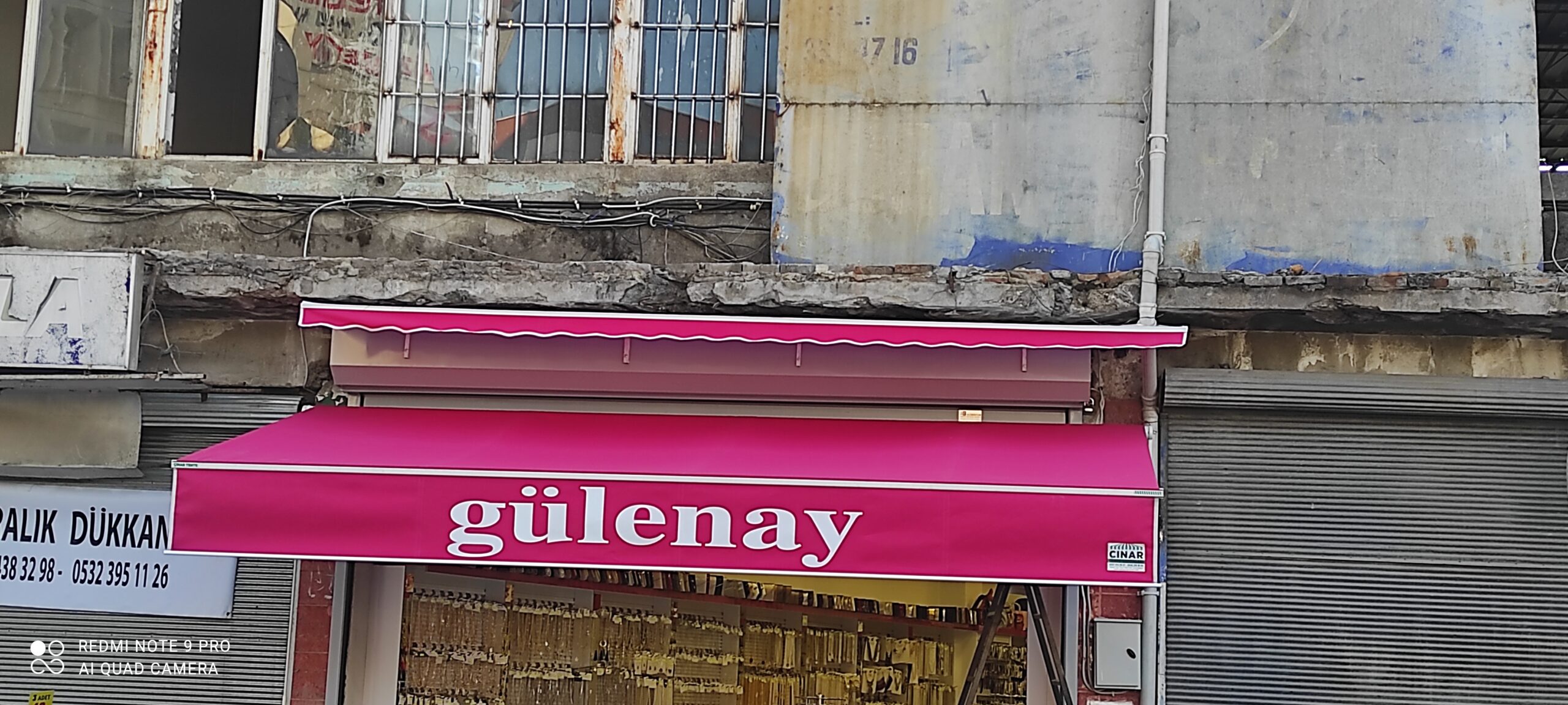 Adana Mafsallı tente Montajımız