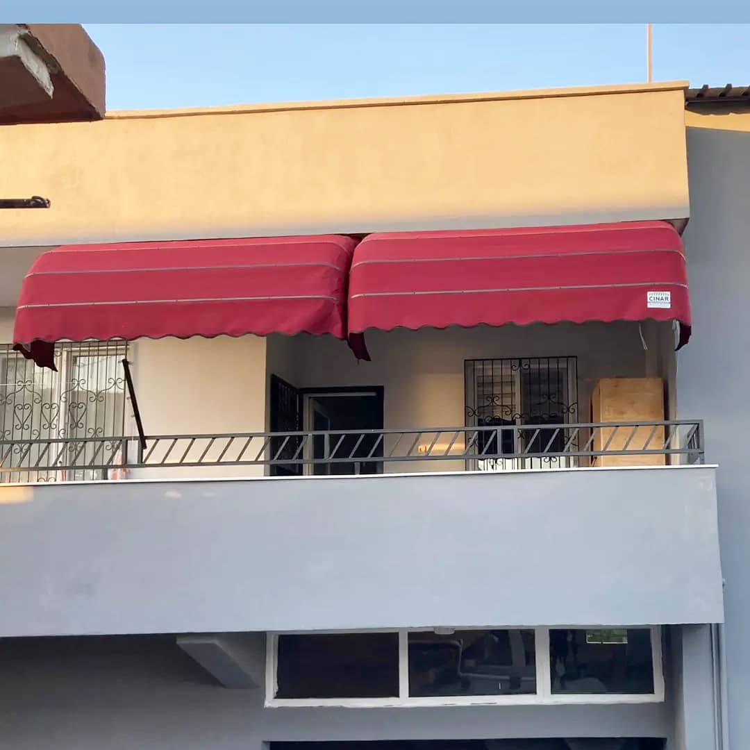 Balkon tentesi ipli tente adana körüklü Tente adana tente çadır tenteci